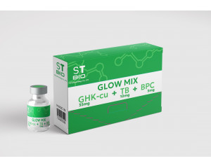 Glow MIX 50 mg(GHK-cu 35mg + TB500 10mg +BPC 5mg)